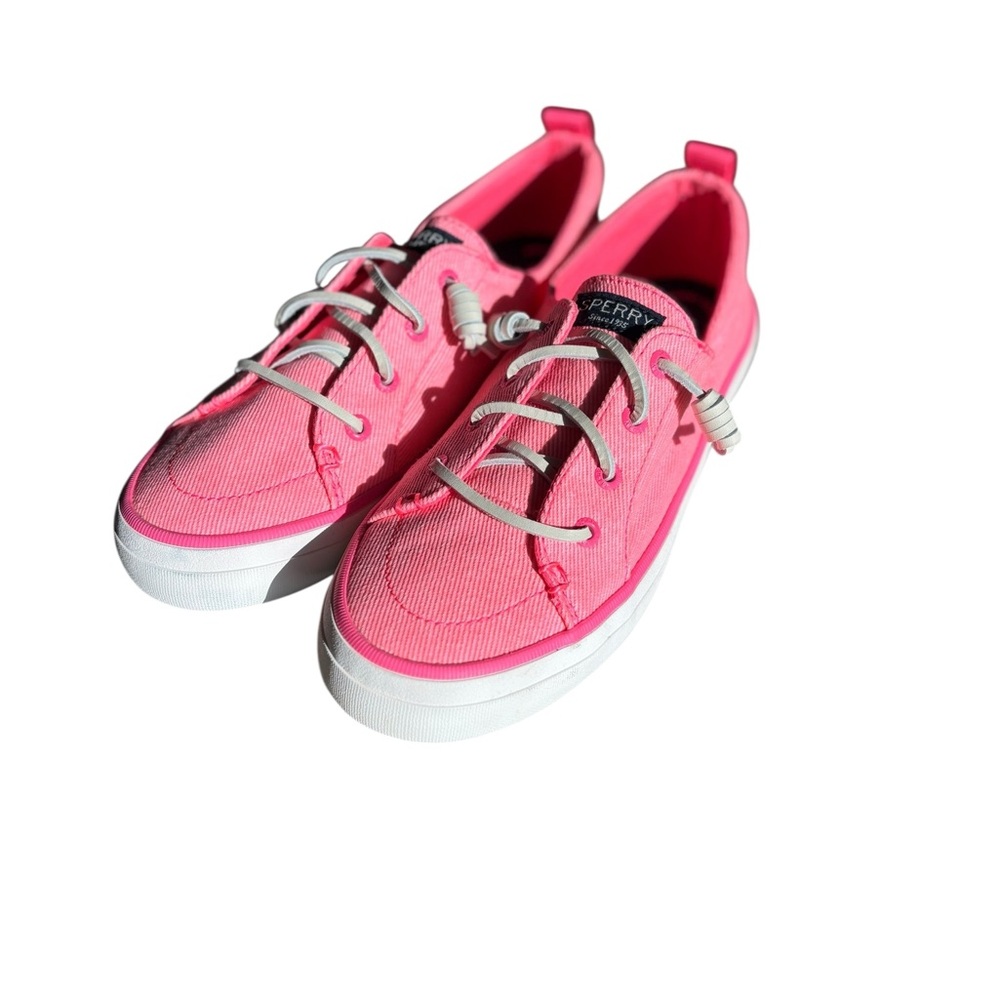 Sperry Vibrant Pink Canvas Shoes